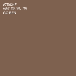 #7E624F - Go Ben Color Image